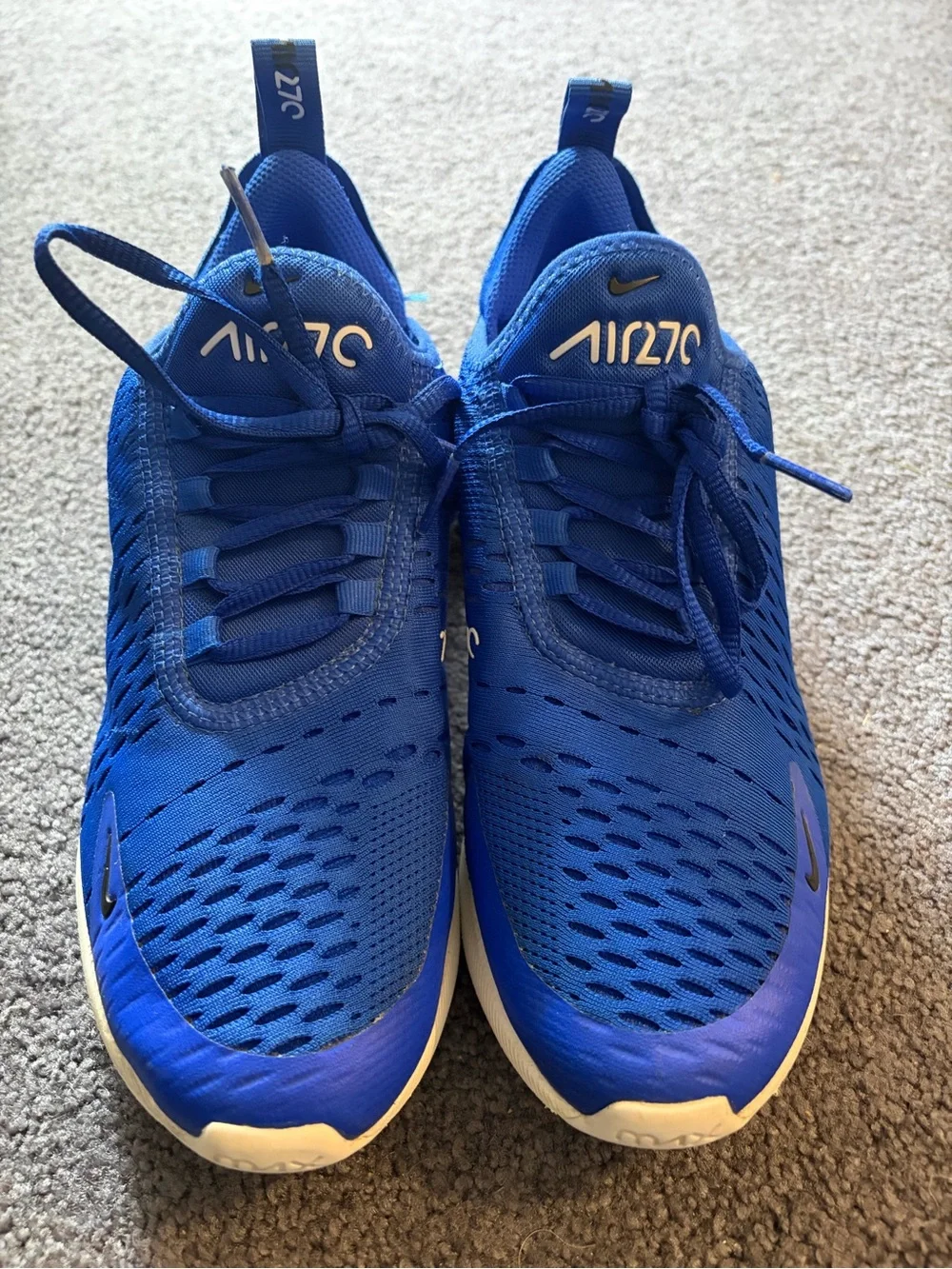 Nike Kids Blue Air270 Lightweight Sneakers